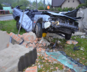 Tragiczny wypadek w Bukownie, nie żyje 20-latek
