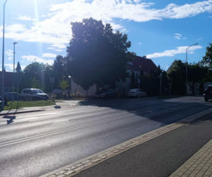Uszkodzona kamienica przy ul. Hożej w Szczecinie
