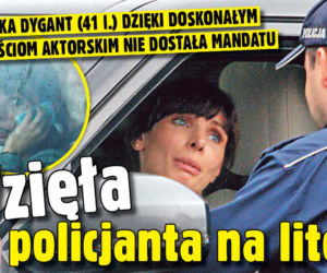 Wzięła policjanta na litość