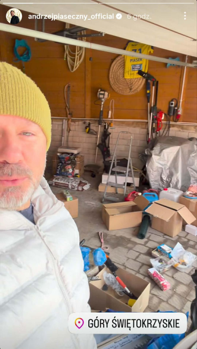 Andrzej Piaseczny i jego wiosenne porządki. "Gorzej niż kopanie rowów"