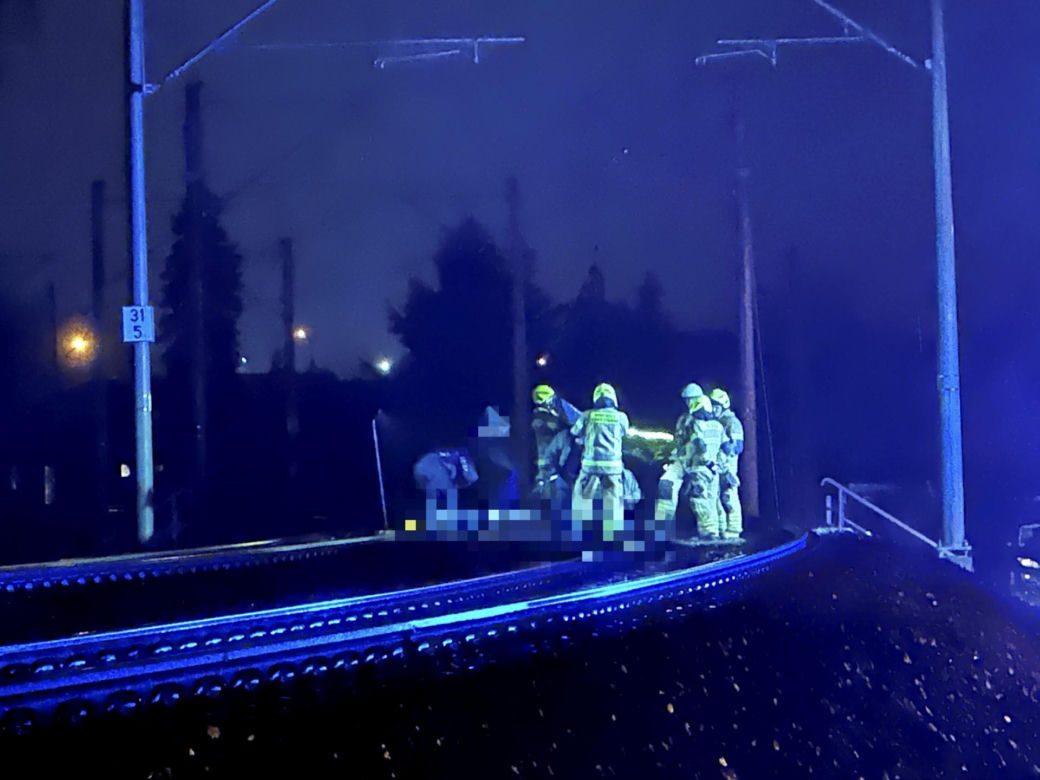 Tragedia w Grodzisku Mazowieckim. Pociąg WKD śmiertelnie potrącił człowieka