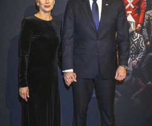 Karol Nawrocki z żoną w Operze Narodowej