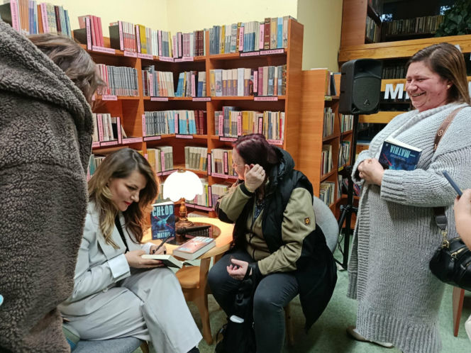 Weronika Mathia "Chłód" - spotkanie autorskie w Iławie