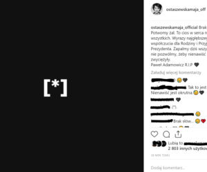 Gwiazdy żegnają Pawła Adamowicza