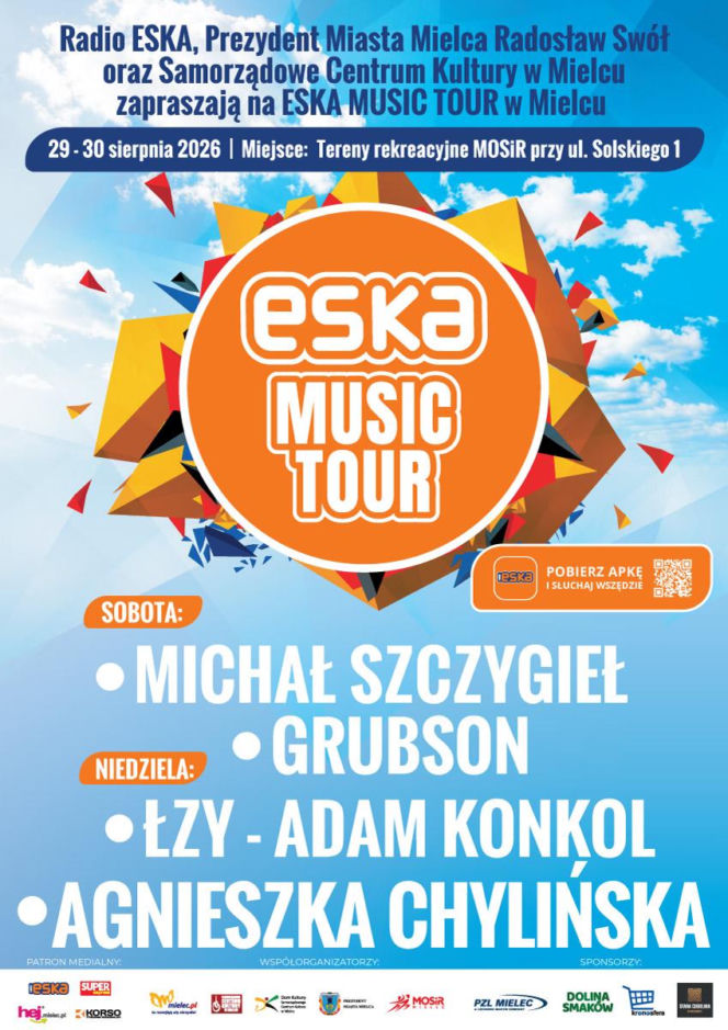 ESKA Music Tour w Mielcu. Dwa dni koncertów na zakończenie wakacji