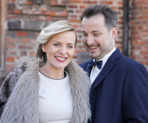 Pierwsza miłość.  Zośka (Dorota Łukasiewicz), Bartek (Rafał Kwietniewski)