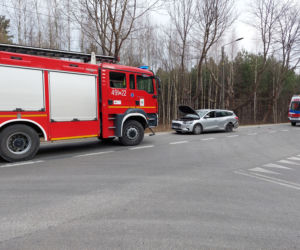 Wypadek na Iłżeckiej w Starachowicach 16.03.2022