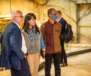 Ambasador Indonezji nadała imię młodej tygrysicy z wrocławskiego zoo