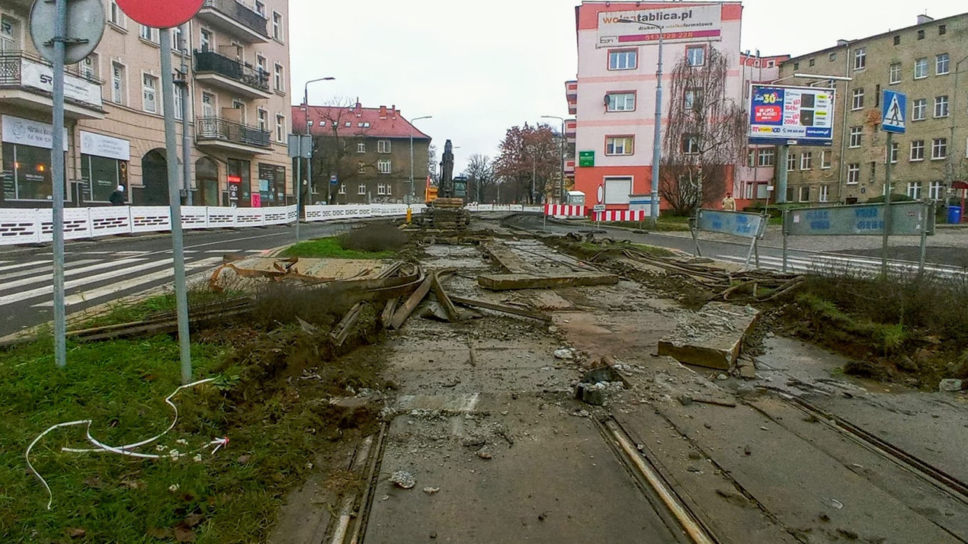 Ruszyła przebudowa torowisk na Niebuszewie