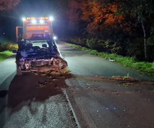 Tragiczny wypadek na trasie Silin-Morąg