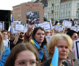 Dzień Niepodległości Ukrainy w Warszawie. Wybrzmiał jasny przekaz