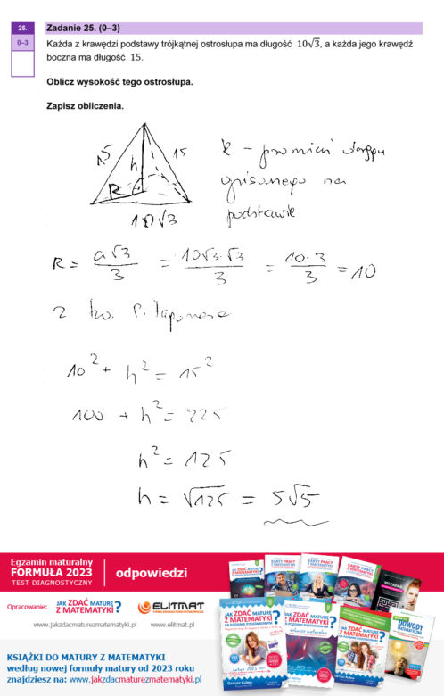 Matura próbna: matematyka 2023. Arkusze CKE + sugerowane odpowiedzi [29 września 2022]
