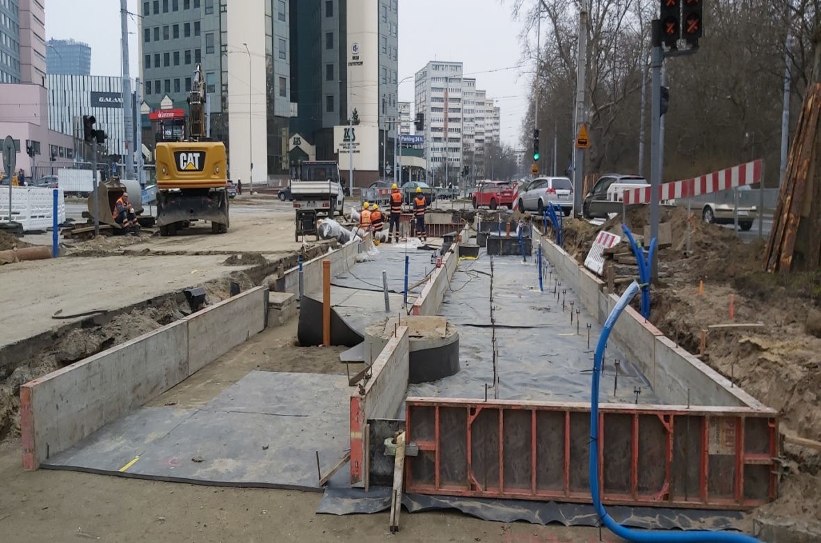"Torowa rewolucja" w Szczecinie - marzec 2021