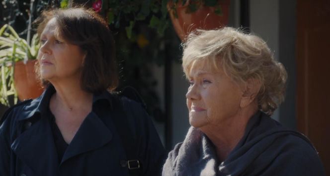 M jak miłość odc. 1908. Barbara (Teresa Lipowska), Marysia (Małgorzata Pieńkowska)