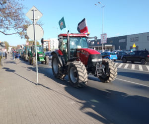 Protest rolników w Grudziądzu