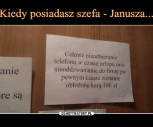 Najlepsze ogłoszenia z miejsc pracy! Nie uwierzysz że ktoś je wywiesił! 