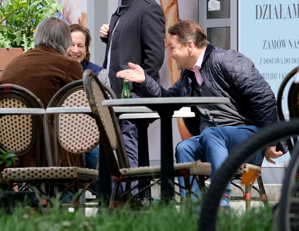 Radosław Sikorski z żoną Anną Applebaum
