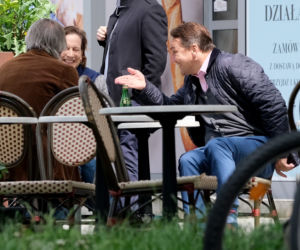 Radosław Sikorski z żoną Anną Applebaum