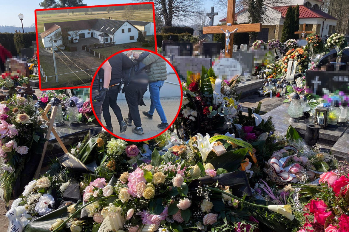 Rodzinna masakra w Kadłubie. Ojczym i prababcia 17-letniego mordercy spoczęli w osobnych grobach