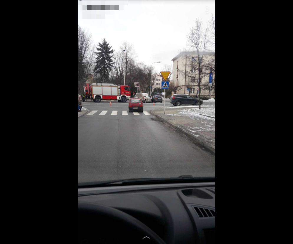 Rzeszów: wypadek na skrzyżowaniu ul. Dąbrowskiego i Chrobrego