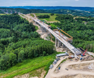 Budowa S19 - Babica Jawornik z najwyższą estakadą w Polsce
