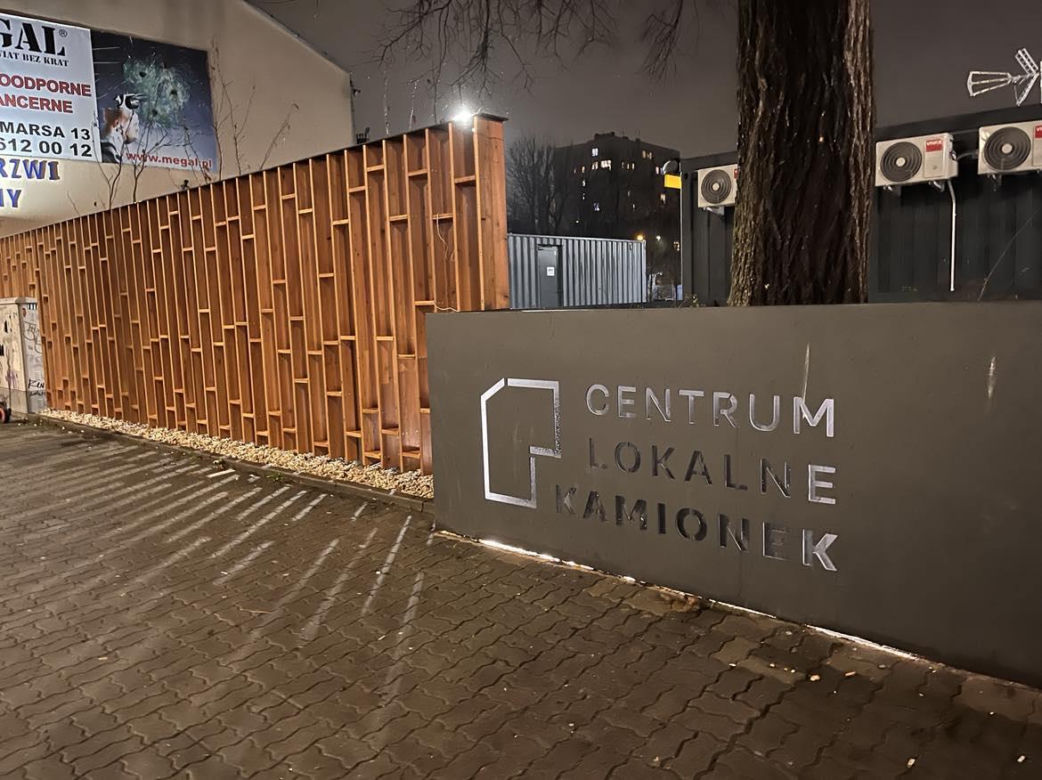 Centrum Lokalne Kamionek w Warszawie w miejscu dawnego bazaru Rogatka