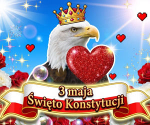 kartka na dzień dobry 3 maja