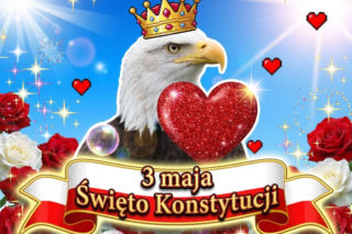 kartka na dzień dobry 3 maja