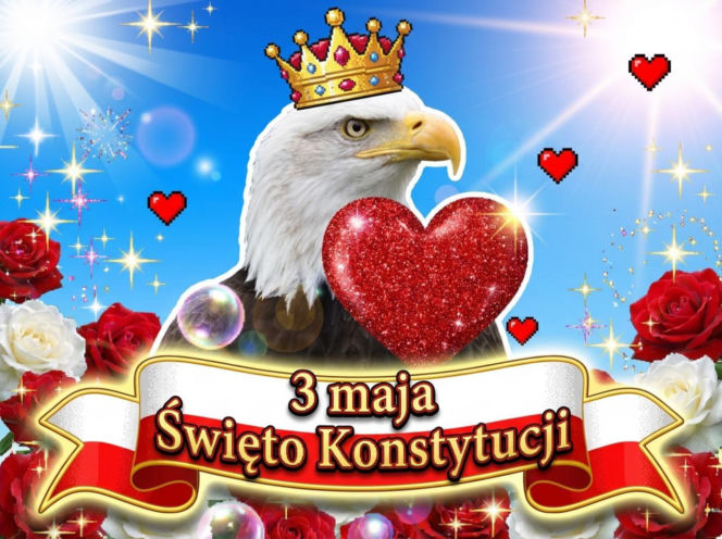 kartka na dzień dobry 3 maja