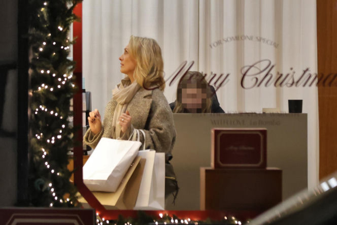 Anna Kalczyńska na zakupach