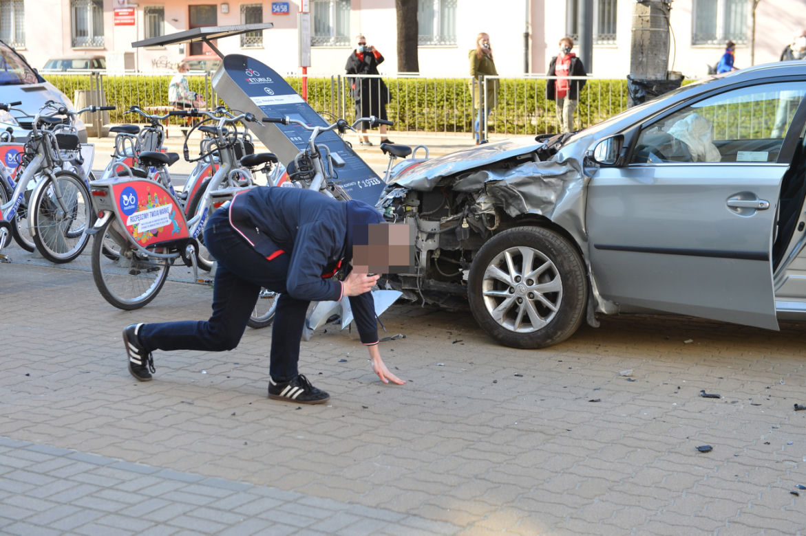 Zdemolowana została stacja Veturilo
