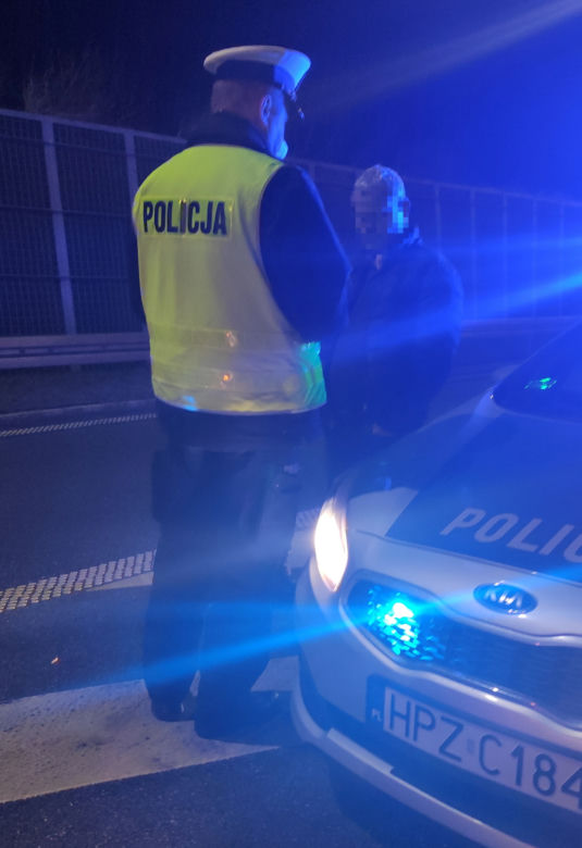 Horror na POW. Jechał od prawej do lewej w stronę tunelu pod Ursynowem