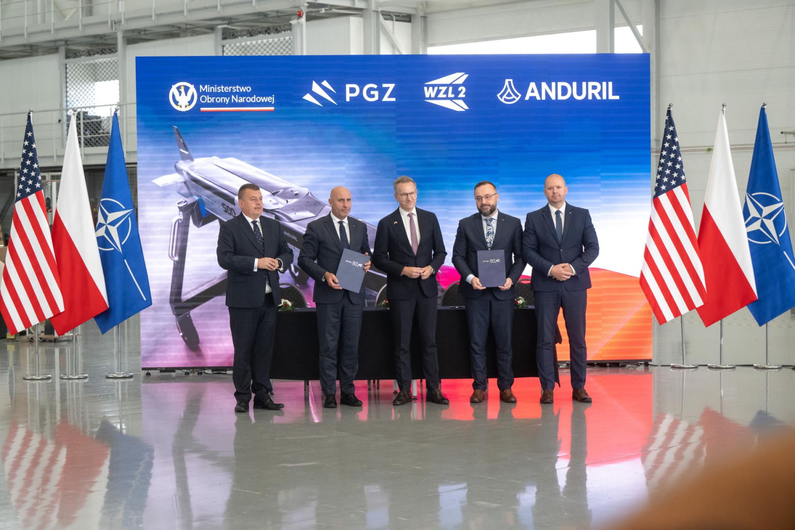 Podpisanie umowy o współpracy PGZ i WZL-2 z Anduril Industries