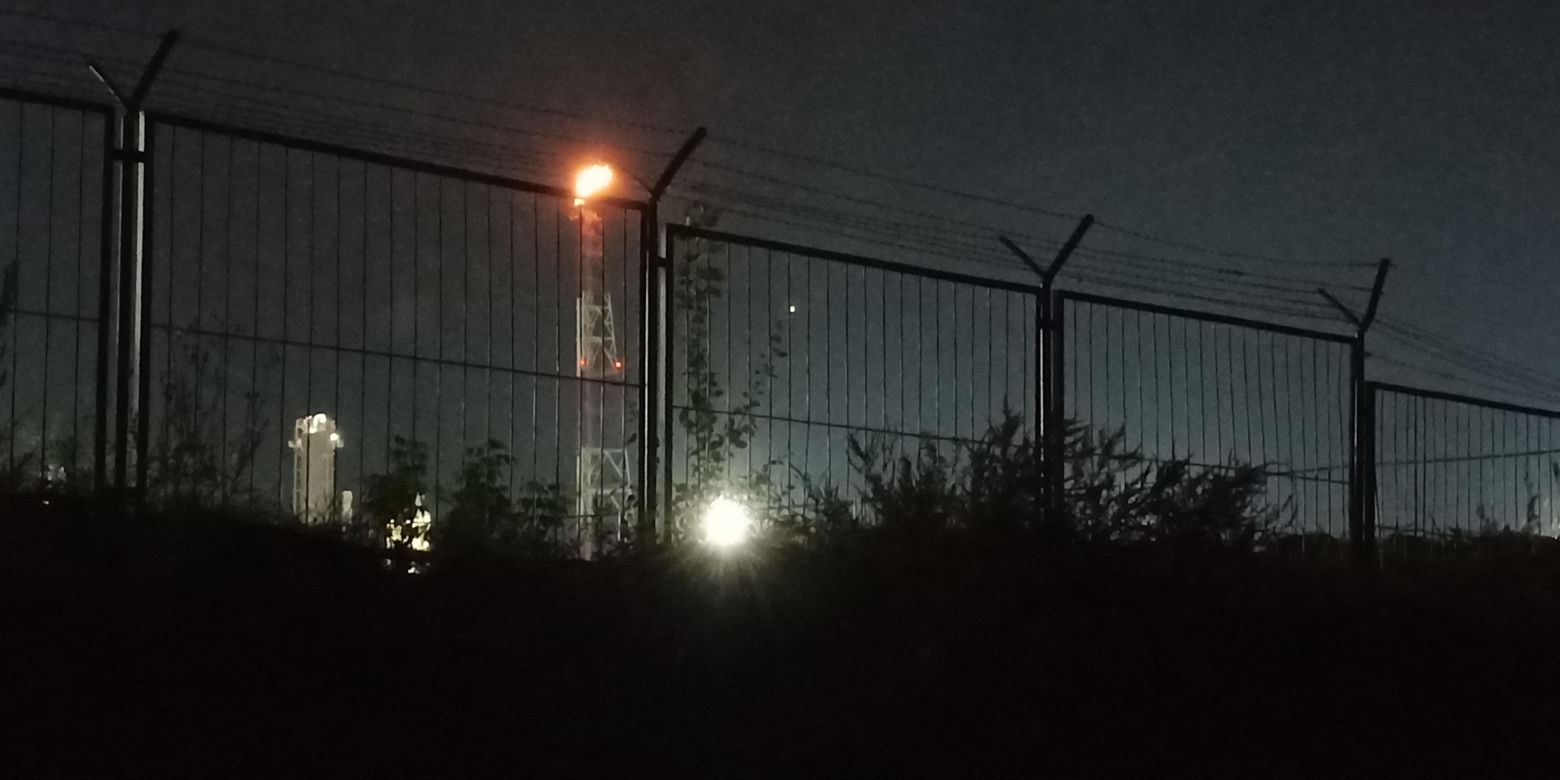 Wielka łuna nad Policami