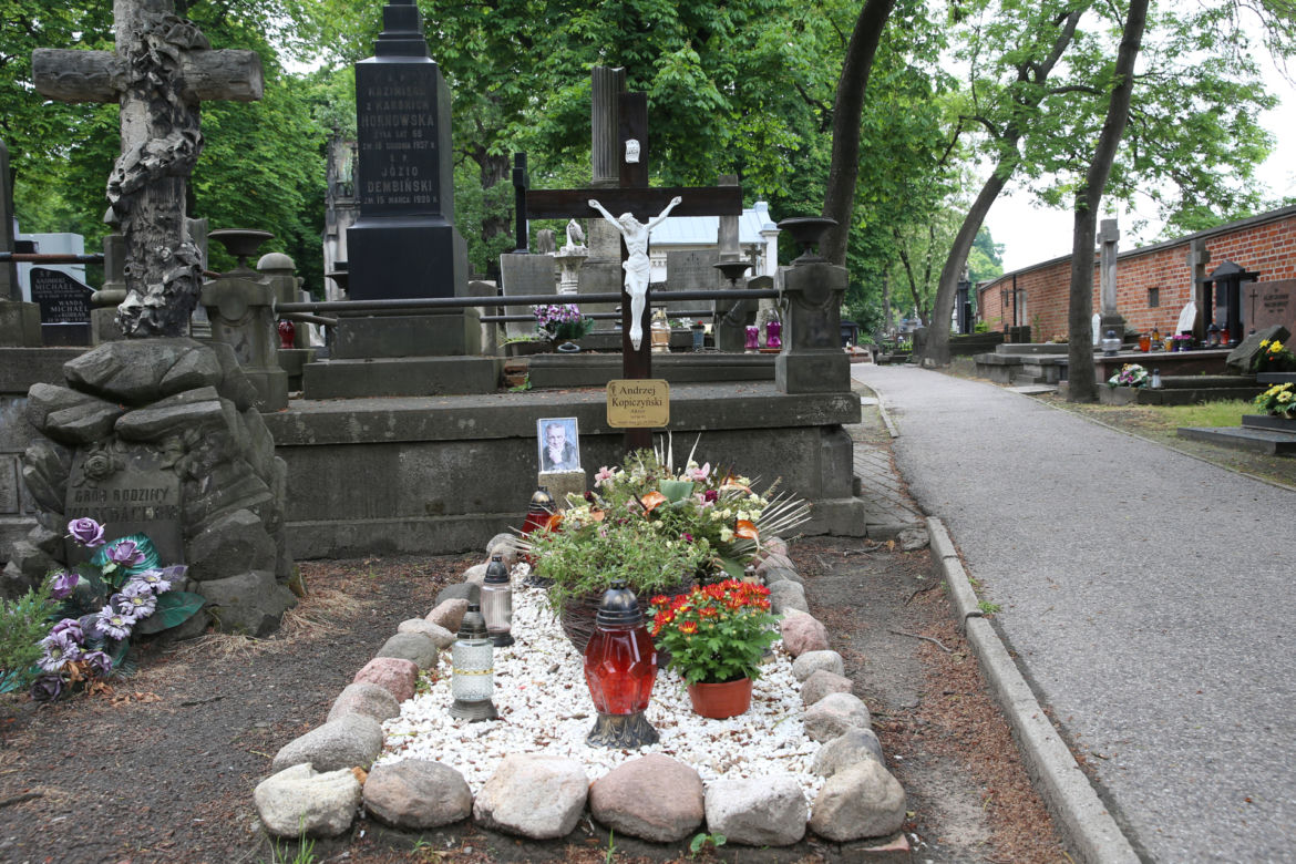 Grób Andrzeja Kopiczyńskiego