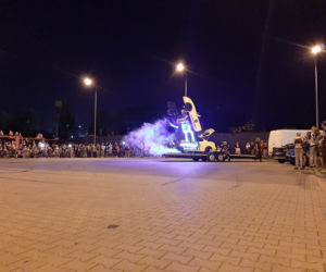 Pokaz kaskaderów w Łomży