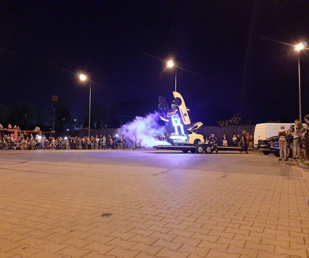 Pokaz kaskaderów w Łomży