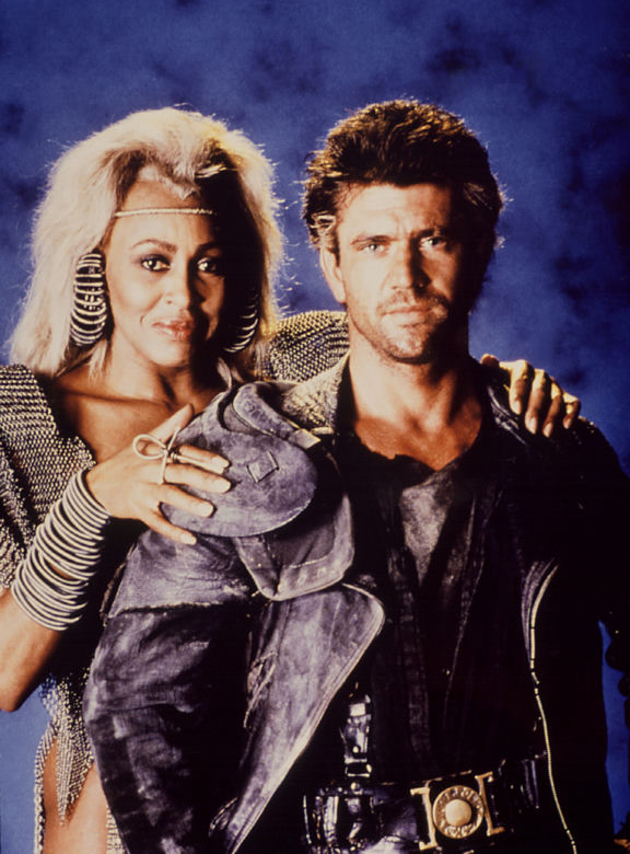  Mel Gibson, Tina Turner. MAD MAX, 1985r.