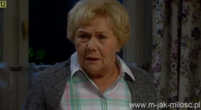 ''M jak miłość'' 1038 Barbara (Teresa Lipowska) Lucjan (Witold Pyrkosz)