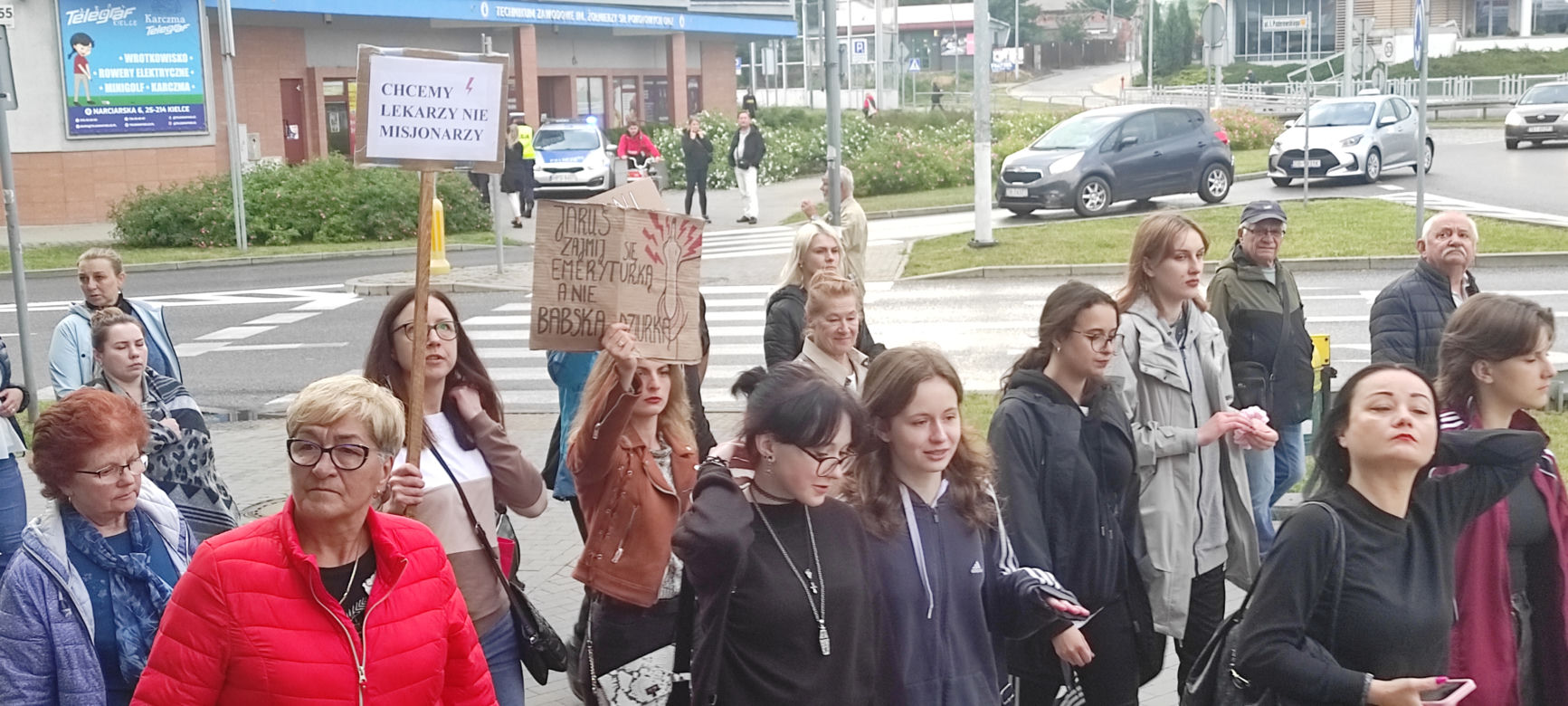 Protest kobiet "Ani jednej więcej!" w Kielcach (14 czerwca 2023)