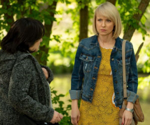 Barwy szczęścia odc. 2305. Alicja Umińska (Monika Dryl), Elżbieta (Marzena Trybała)