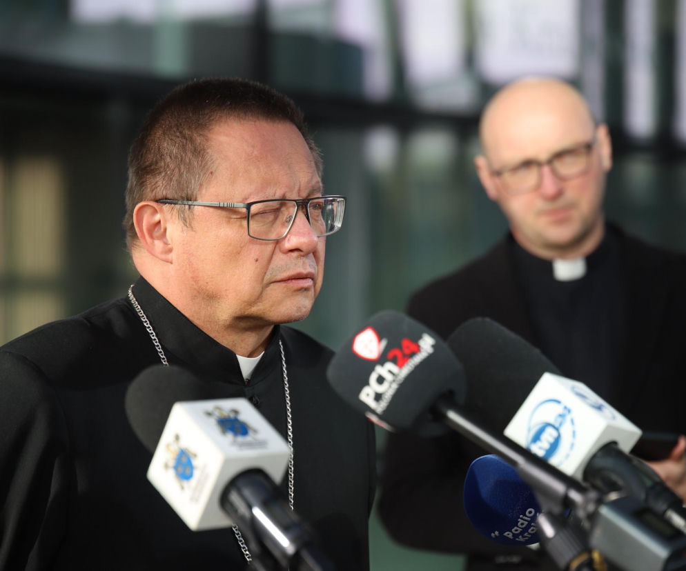 Przedsynodalne spotkanie z księżmi Archidiecezji Krakowskiej w auli Kampusu Uniwersytetu Papieskiego Jana Pawła II w Krakowie