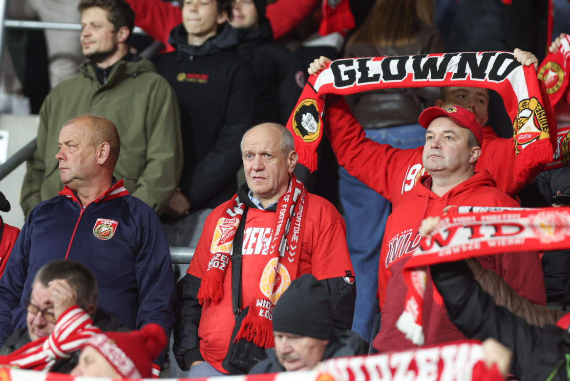 Widzew Łódź - Górnik Zabrze: Zdjęcia kibiców i zawodników z klasyku w ramach 12. kolejki PKO BP Ekstraklasy