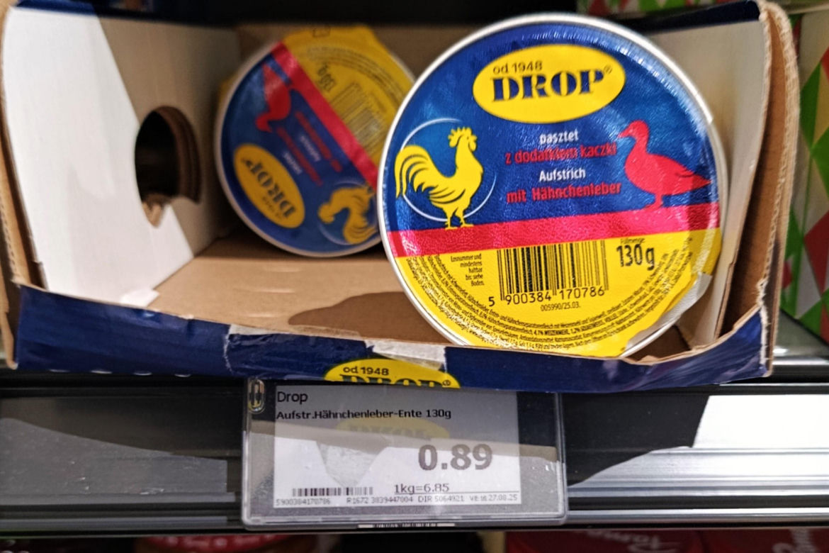 Polskie produkty w niemieckim supermarkecie
