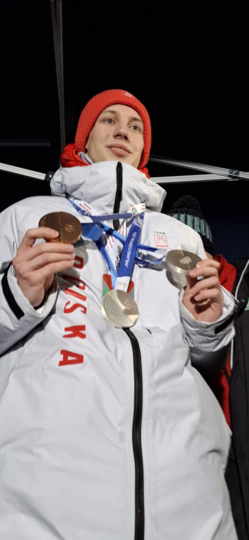 Powitanie Kacpra Tomasiaka w Bystrej 18.02.2026