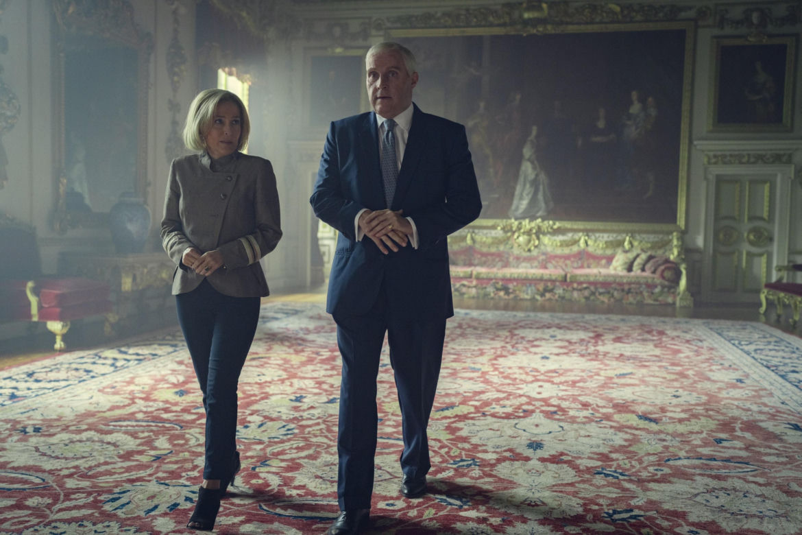 Gillian Anderson kontra książę Andrzej.
