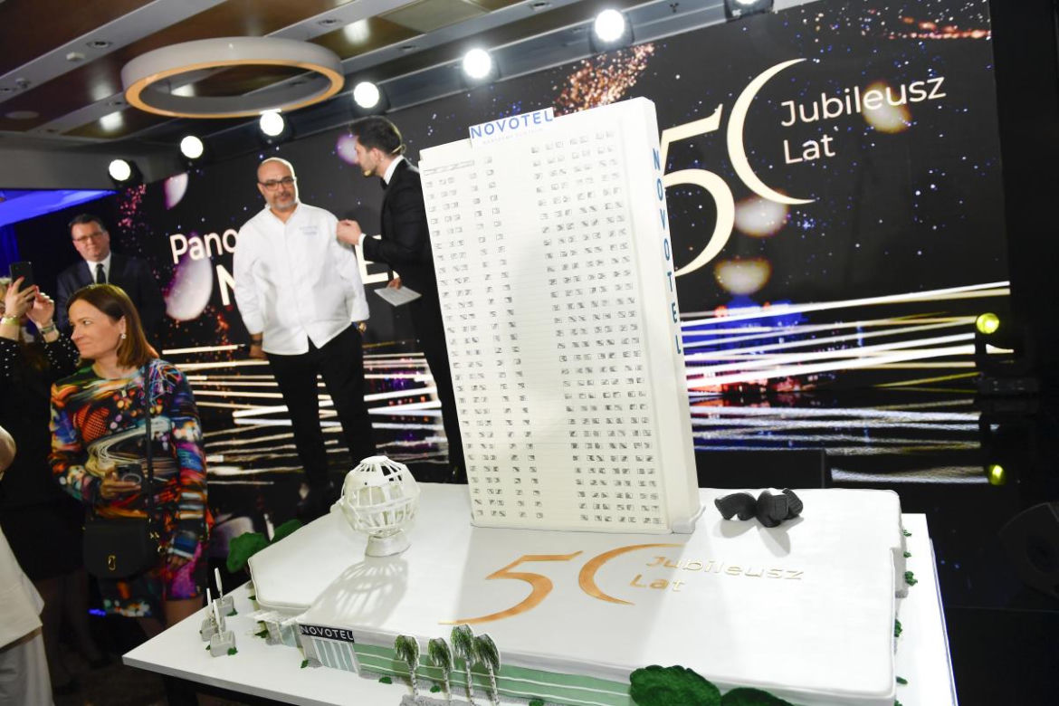 Gala 50-lecia hotelu Novotel Warszawa Centrum