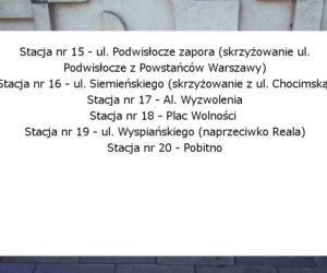 Rowery Miejskie w Rzeszowie - stacje bazowe