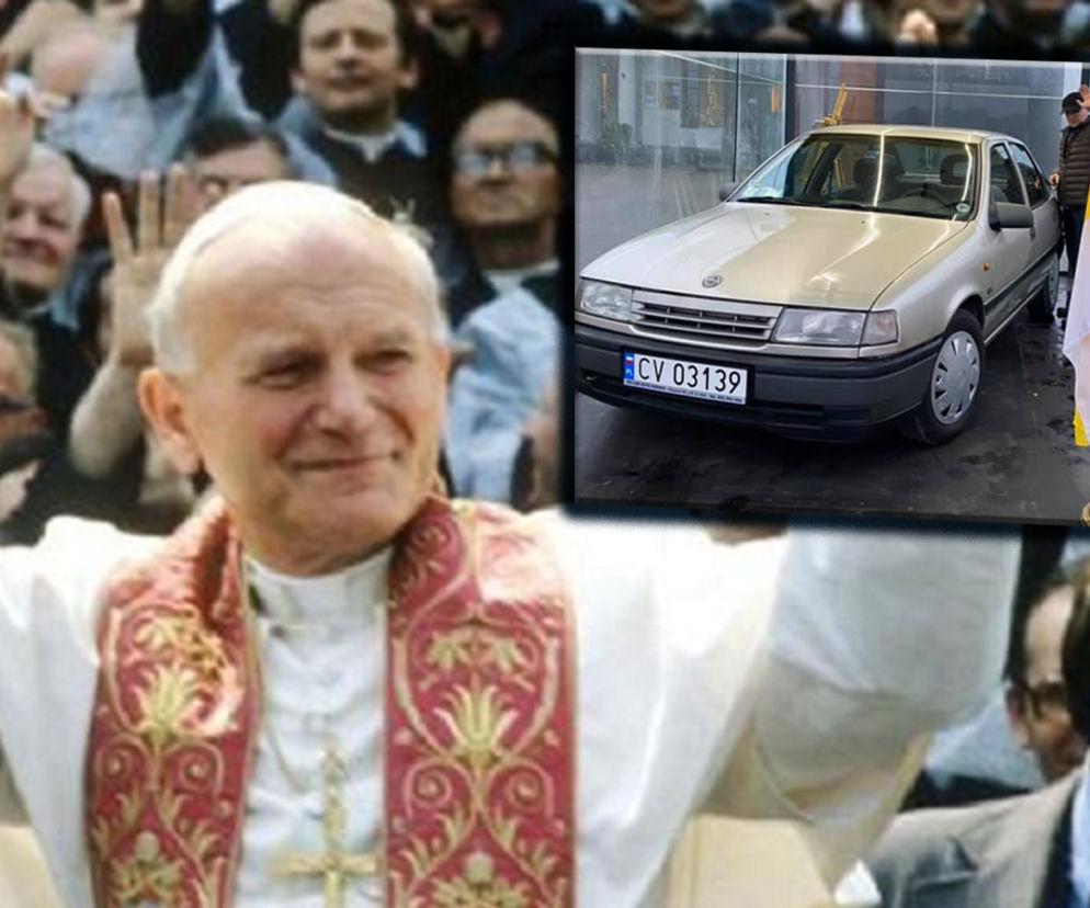Tym Oplem podróżował Jan Paweł II