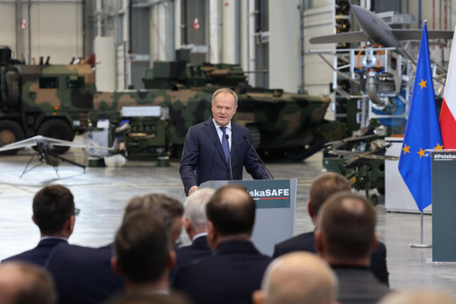 Donald Tusk o programie SAFE